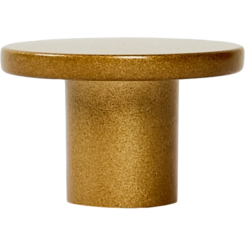 INSPIRE Ручка-кнопка «Аян» золотая для мебели 87837720 STLM-1005441 - Вид №1