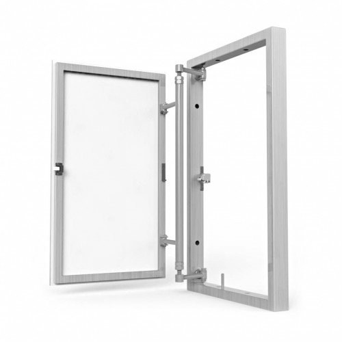 Алюминиевый люк под плитку, распашной, нажимной с регулировкой 200Х300 ВОЗРОЖДЕНИЕ sun-id-1025348 - Вид №3