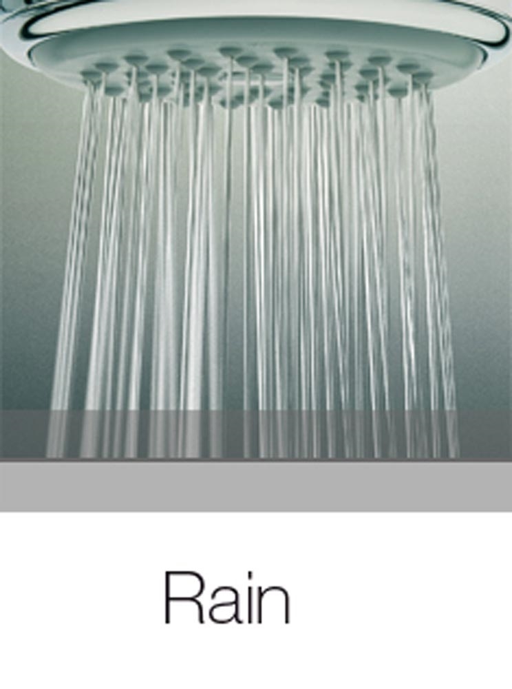 B00077 Душевая лейка VITALITY/1 Ø 85,5 mm BOSSINI  - Вид №1