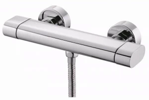 JUSTIME Смеситель для душа на 2 отверстия из хромированной латуни Perfecto 6920-93-80cp