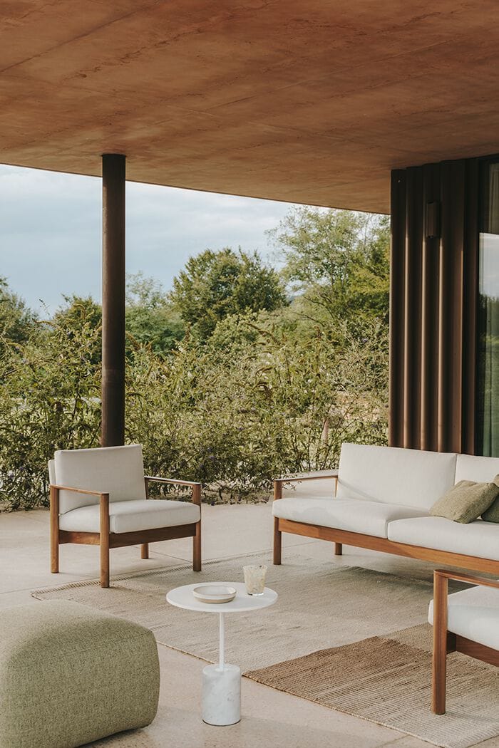 3-местный тканевый садовый диван Lapalma 10,30 OUTDOOR ARCH-00073942 - Вид №1