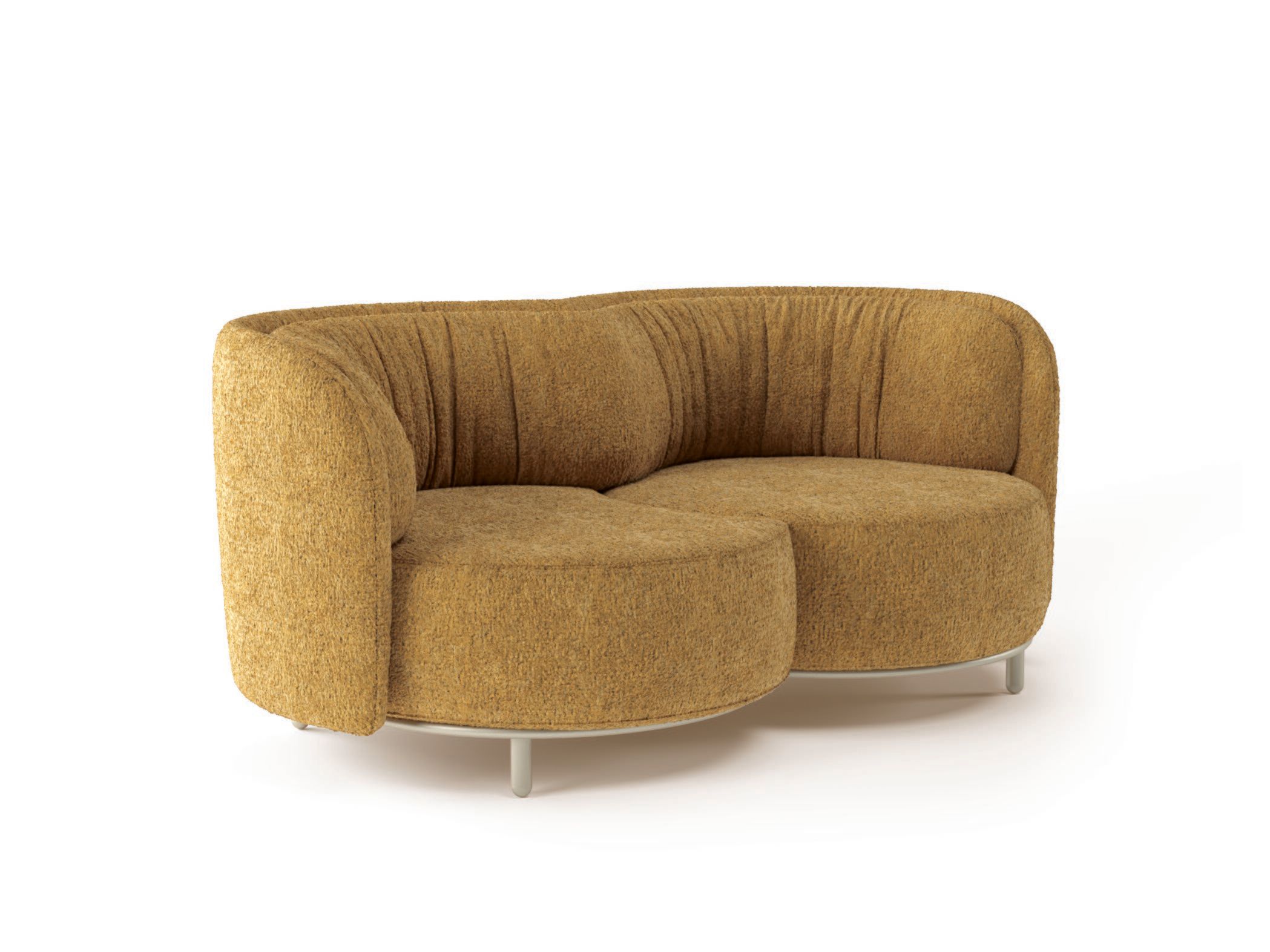 2-местный тканевый диван Natuzzi Italia Deep ARCH-00006933