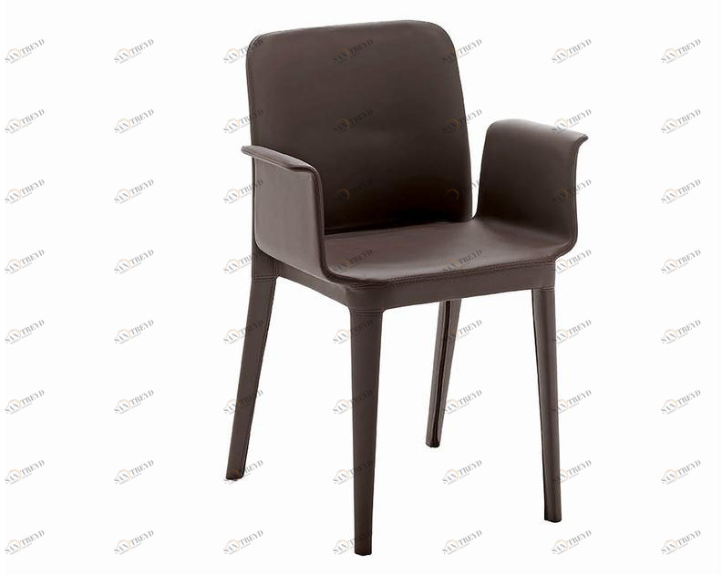 Midj Кожаное кресло с подлокотниками Nené sun-id-1384621