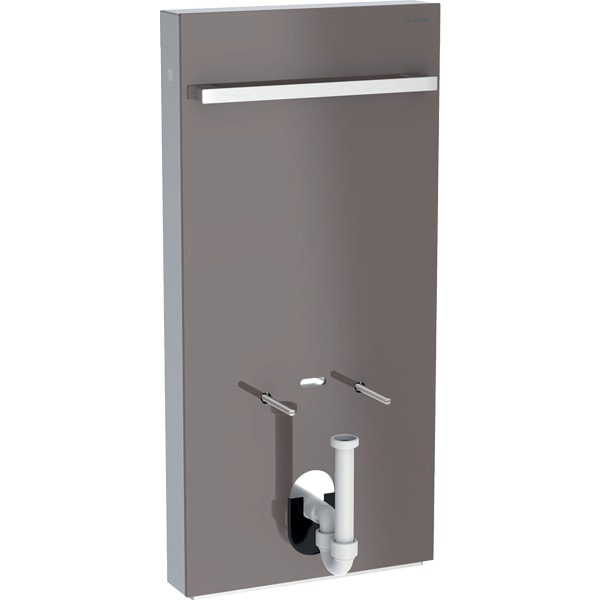 131.030.SQ.5 Сантехнический модуль Geberit Monolith для биде, 101 см, с держателем для полотенец Geberit 