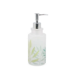 Дозатор для жидкого мыла PROFFI HOME Tropics - элегантный белый диспенсер 89381148