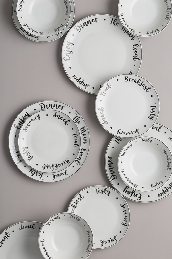 P_0059.613 Миска carnaby script d 18 см Price&Kensington  - Вид №3