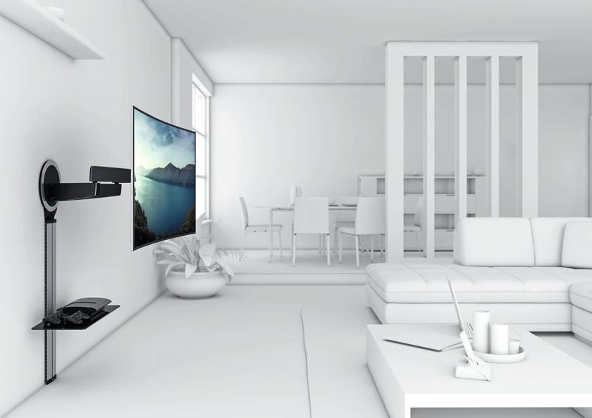 Vogel's - Exhibo Подставка для настенного монитора / телевизора Next sun-id-1442185 - Вид №8