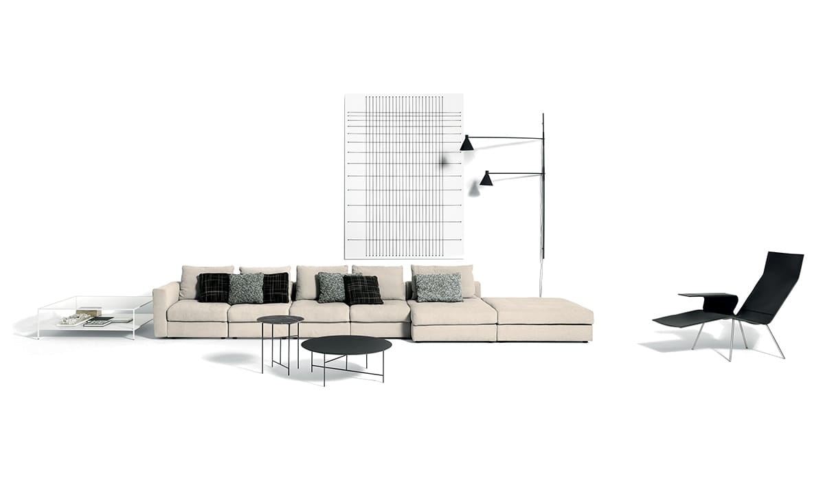 Съемный диван из ткани DE PADOVA MOSAÏQUE ARCH-00033269 - Вид №11