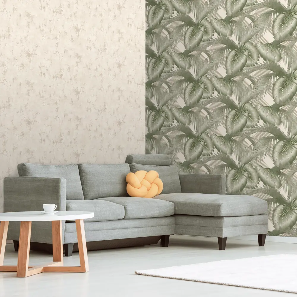 Обои флизелиновые Euro Decor Riviera зеленые 1.06 м ED7157-21 84804576 STLM-2014495 Villa riviera - Вид №3