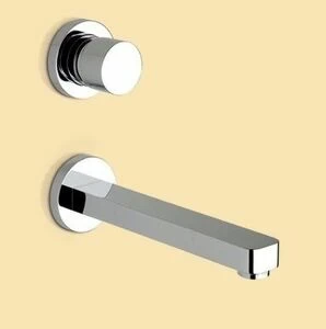 4887 1 TOOL Смеситель для раковины настенный цвет хром.