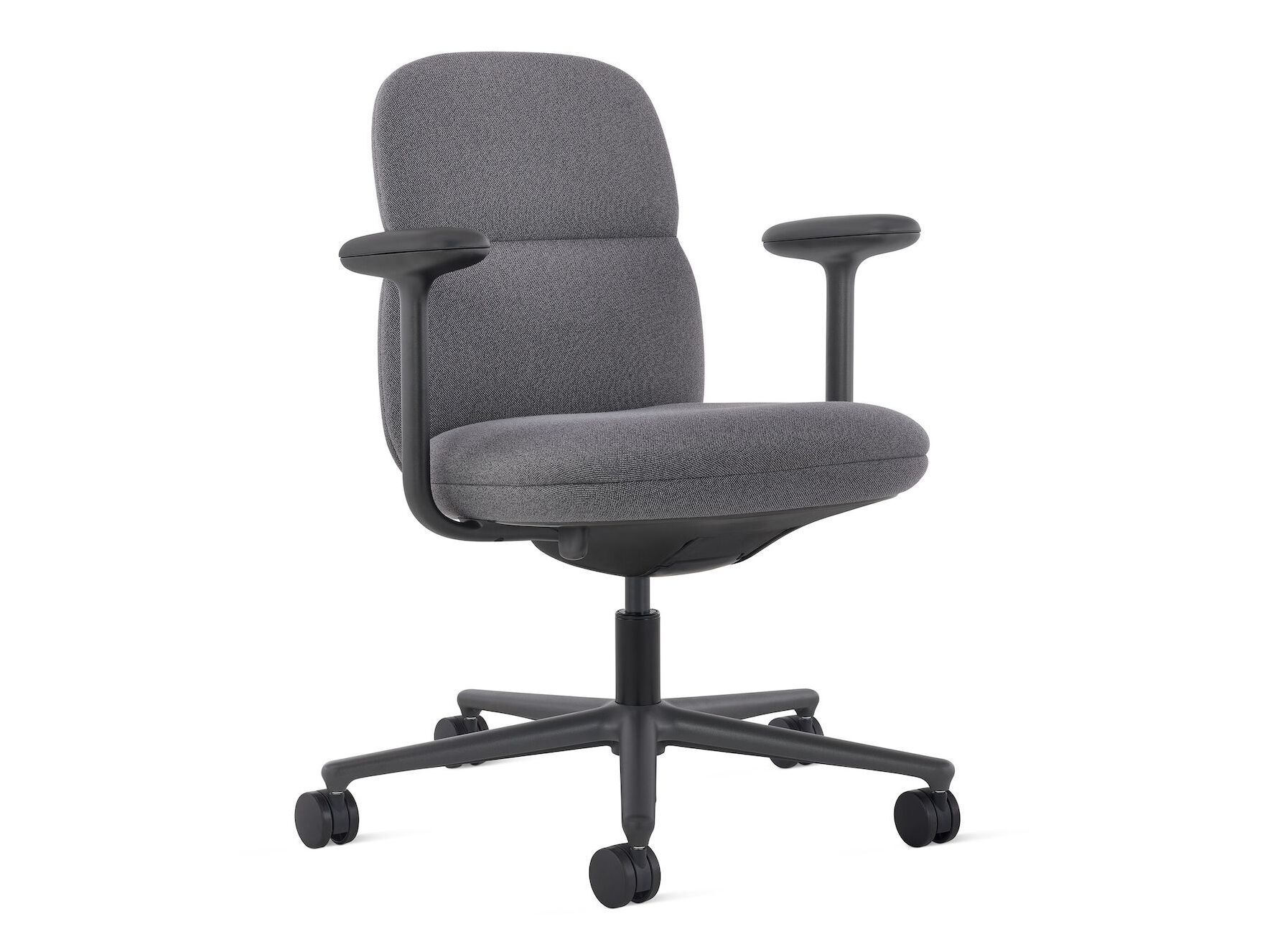 Ткань поворотный операционный офисный стул с подлокотниками Herman Miller Asari ARCH-00001614 - Вид №2