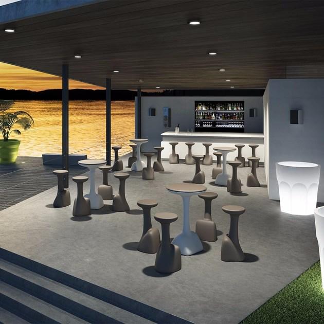 Plust Высокий табурет из полиэтилена Armillaria sun-id-1369925 - Вид №2