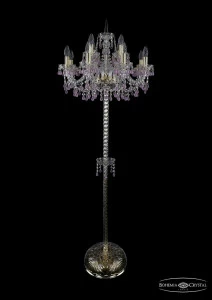 Торшер Bohemia Ivele 1410T2/8+4/195-165/G/V7010 BOHEMIA IVELE ПОД СТАРИНУ, СВЕЧА, ЭЛИТНЫЕ 219603 Золото