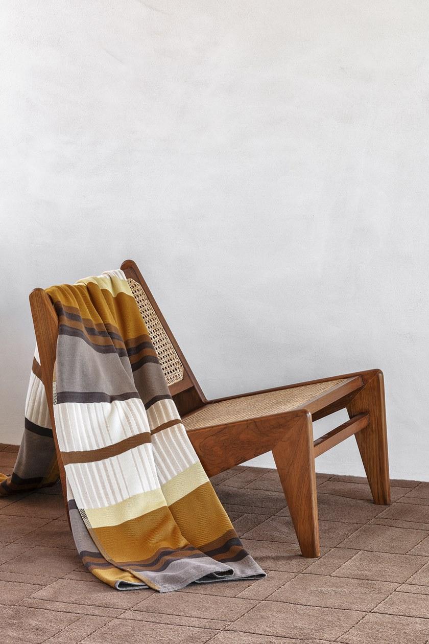 Casalis Плед многоцветный из лана мериноса Velden sun-id-1406191 - Вид №1