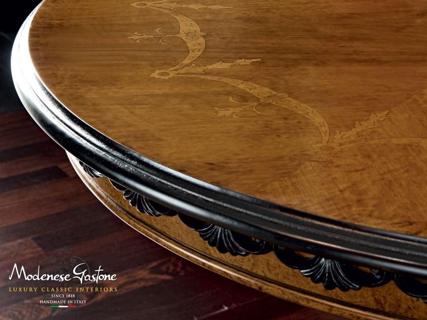Modenese Gastone Круглый журнальный столик из массива дерева для гостиной Casanova sun-id-1451096 - Вид №3