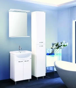 Тумба Onika КОРАЛЛ 55.10 с умывальником ERICA-55 КОРАЛЛ