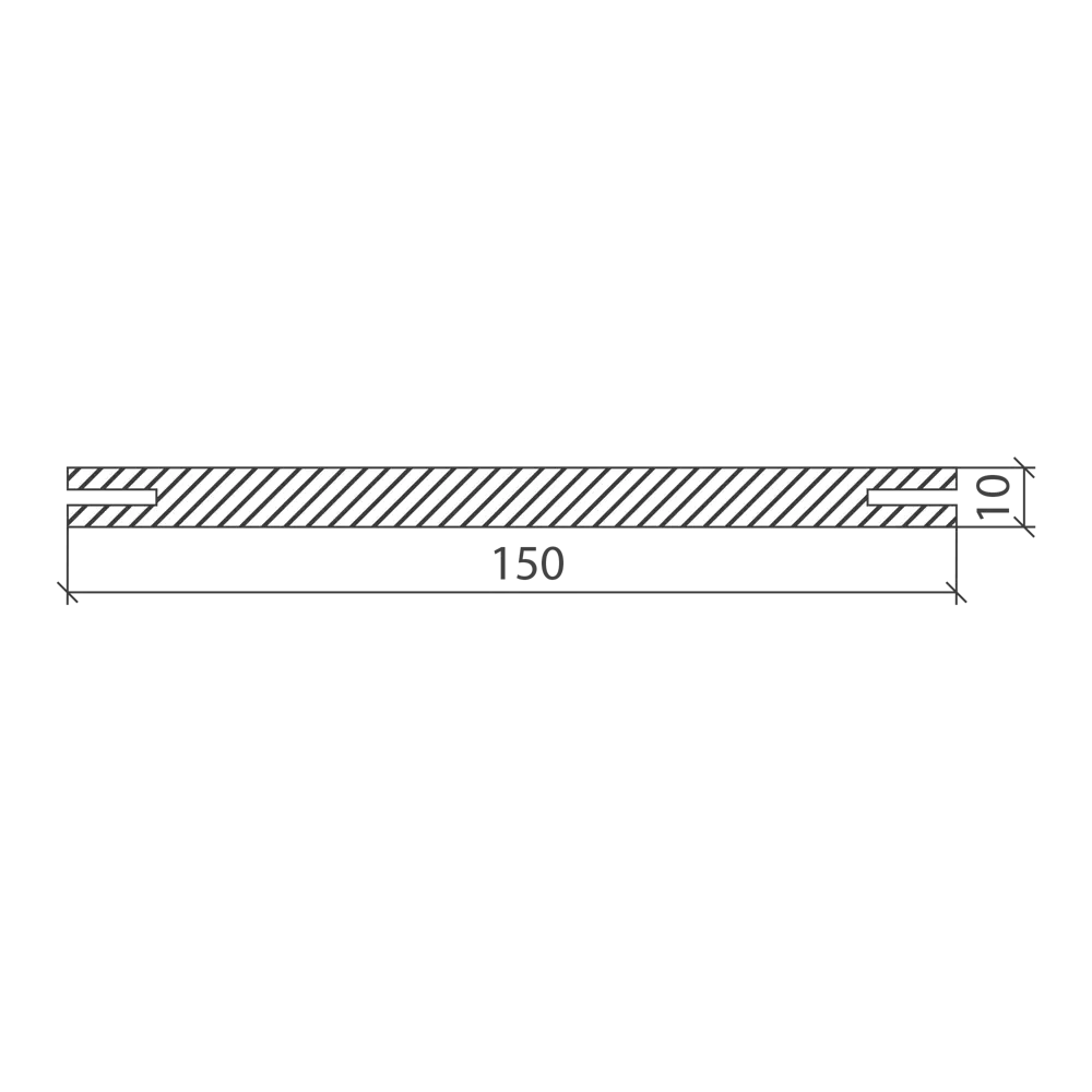 Добор телескопический 2100x150x10 мм шпон цвет орех 89423852 STLM-2140983 RUMAX  - Вид №1