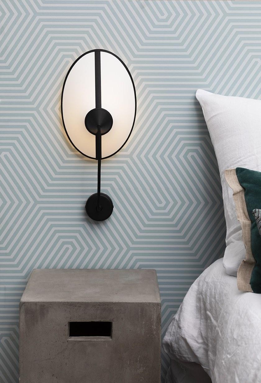 designheure Светодиодный настенный светильник из ткани Shield sun-id-1447979 - Вид №4