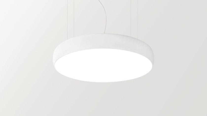 Arkoslight Светодиодный подвесной светильник из алюминия Drum suspension sun-id-1379577 - Вид №1
