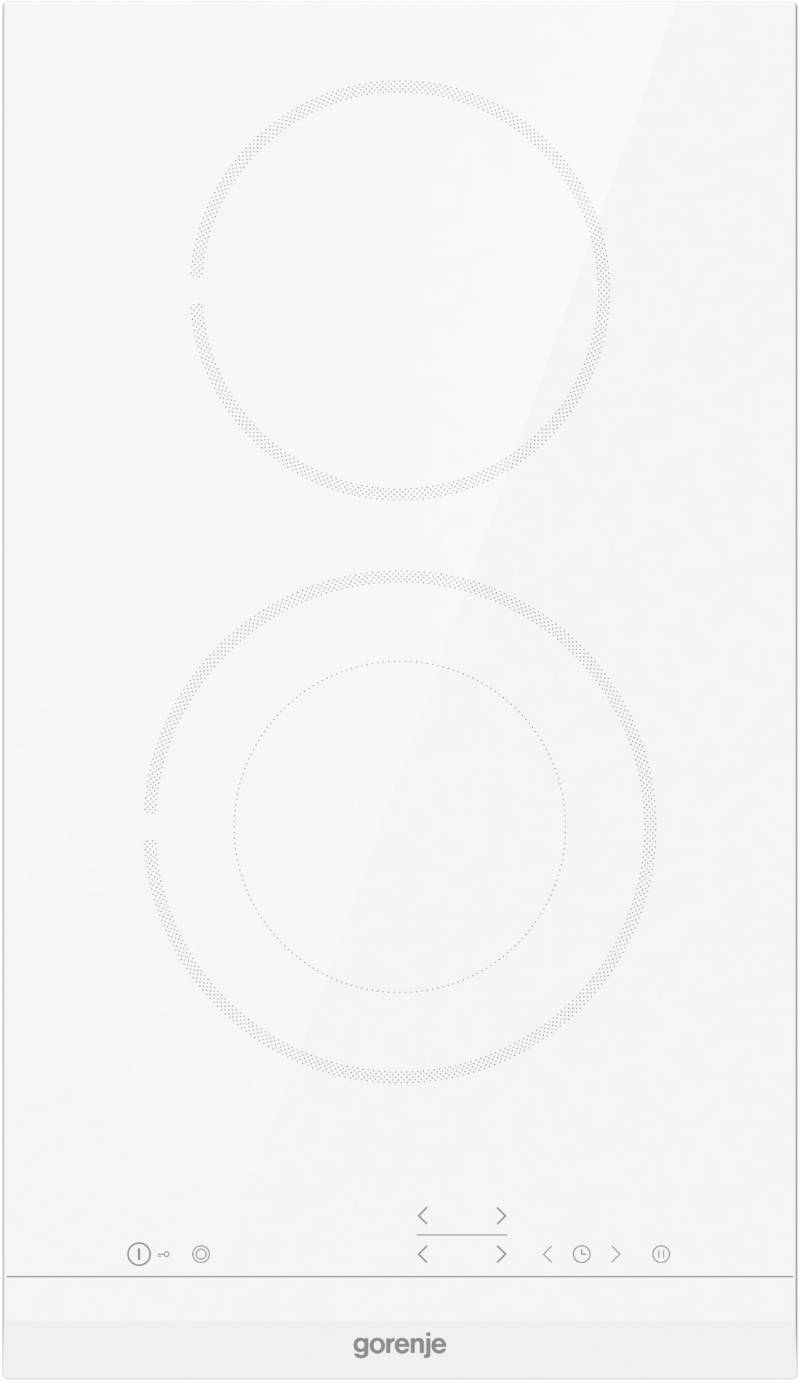 ECT322WCSC Домино / домино, электрическая, стеклокерамическая варочная панель, цвет: белый, стеклокерамическая варочная панель, шлифованный передний край, сенсорное управление, таймер, защитная блокировка от детей, габаритные размеры (вхшхг): 5,1 ? 30 ? 5 Santreyd 