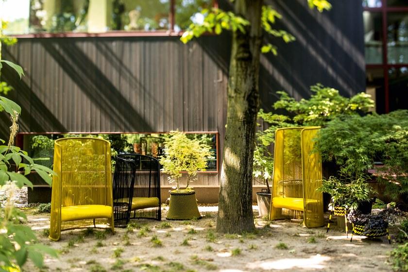 Moroso Пуф из полиэтиленовых нитей ручного плетения M'afrique sun-id-1378042 - Вид №2