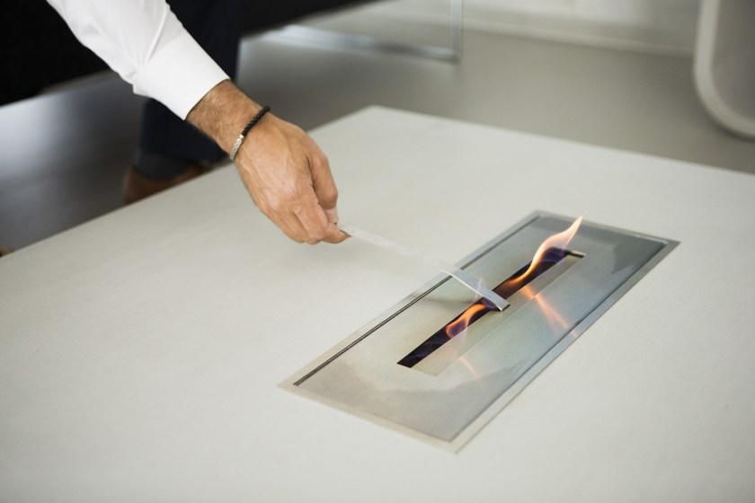 CO33 Камин / журнальный столик из бетона Tabula B1.1 - Вид №4