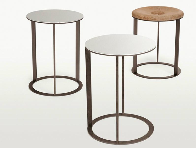 Maxalto Круглый журнальный столик из зеркального стекла Elios sun-id-1402482 - Вид №1