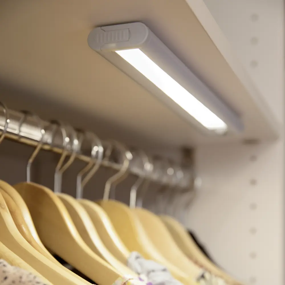 Светильник светодиодный Ledvance Linearled Mobile 300 на батарейках крепление на клей цвет серый STLM-2076986 - Вид №7