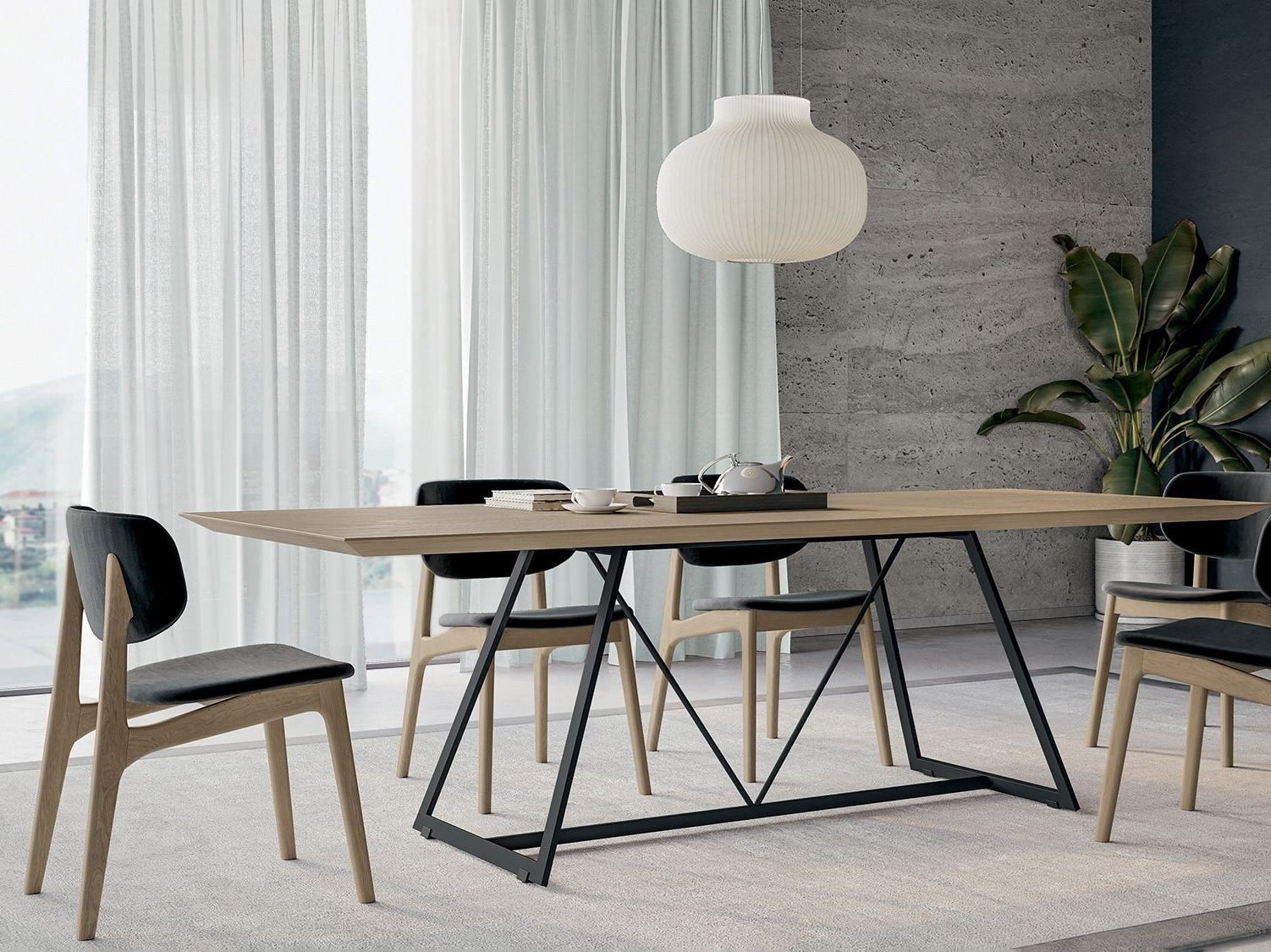 Деревянный прямоугольный стол Dall'Agnese RADAR ARCH-00133309 - Вид №1