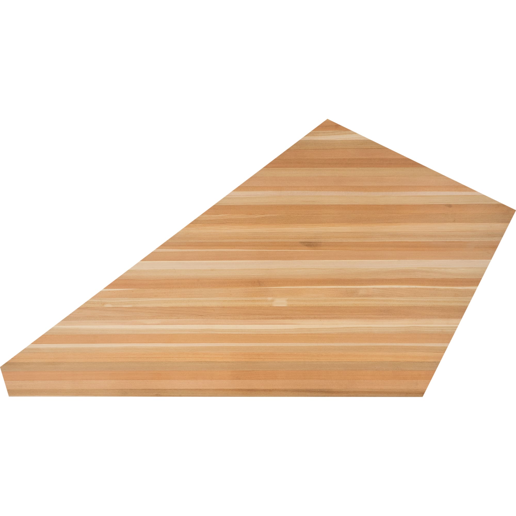 82000434 Ступень 40x950x950 мм лиственница сорт Экстра сращенная угловая Santreyd  - Вид №2