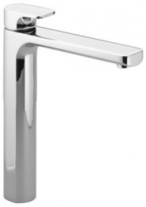 33534960-33 Смеситель для умывальника однорычажный с удлиненной ножкой без сливного гарнитура - чёрный матовый Villeroy & Boch CULT