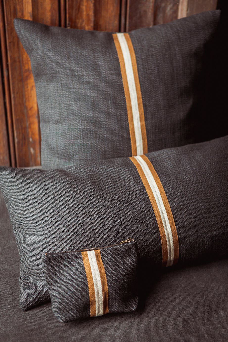 Прямоугольная подушка из льна и шерсти Libeco Home Джаспер ARCH-00030082 - Вид №5