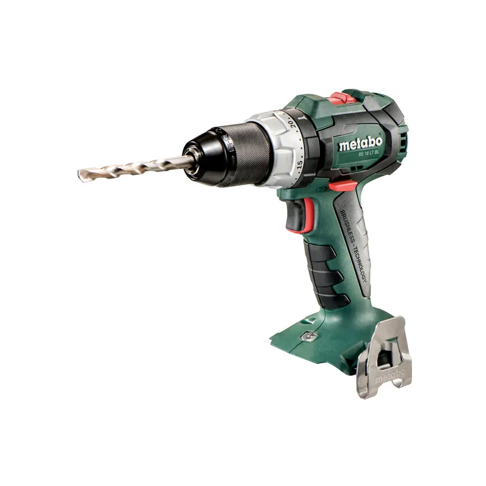 Шуруповерт аккумуляторный Metabo BS18LTBL, 18 В Li-ion, без АКБ 18741211 STLM-2188422 