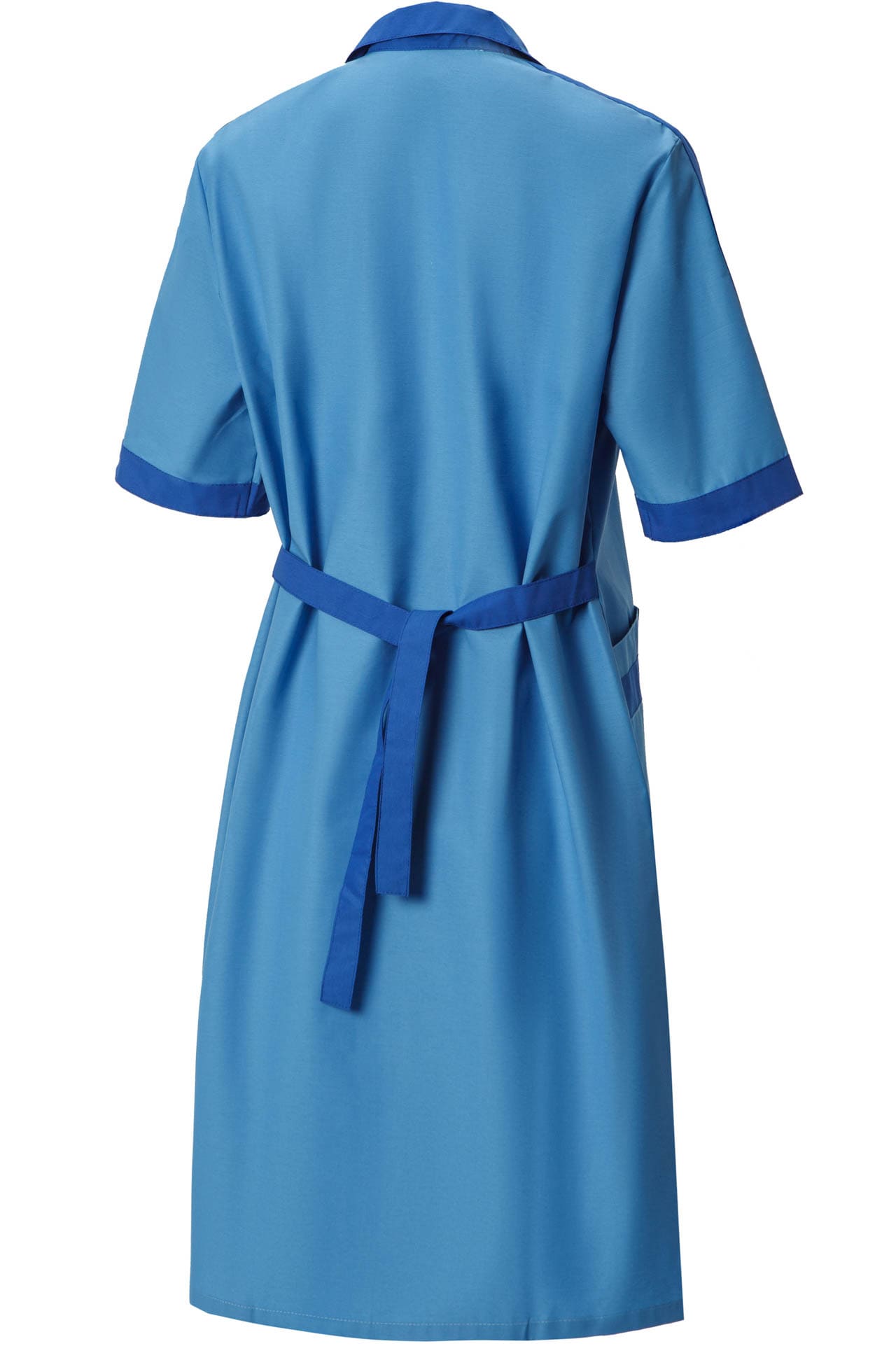 62845 Халат "Радуга NEW" короткий рукав голубой василек  Одежда для обслуживающего персонала  размер 44 Спецодежда  - Вид №1