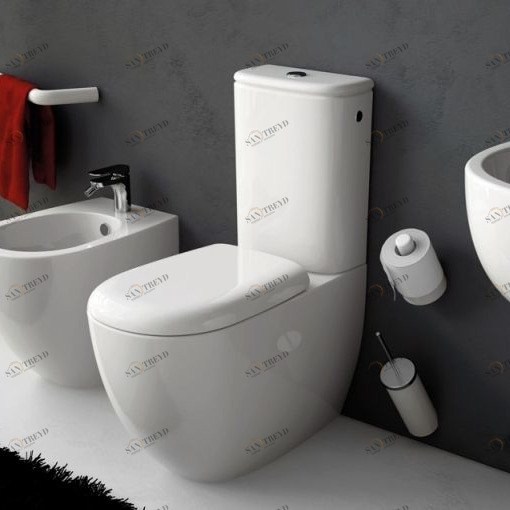 FLV003 Компакт унитаз с бачком Белый ArtCeram FILE Италия