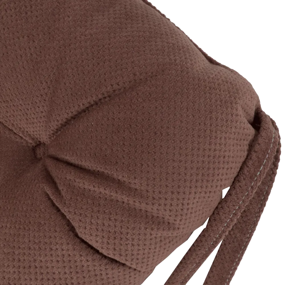 Подушка для стула Linen Way Грид 40x6x36 см полиэстер коричневый 82745310 STLM-2114524 - Вид №2