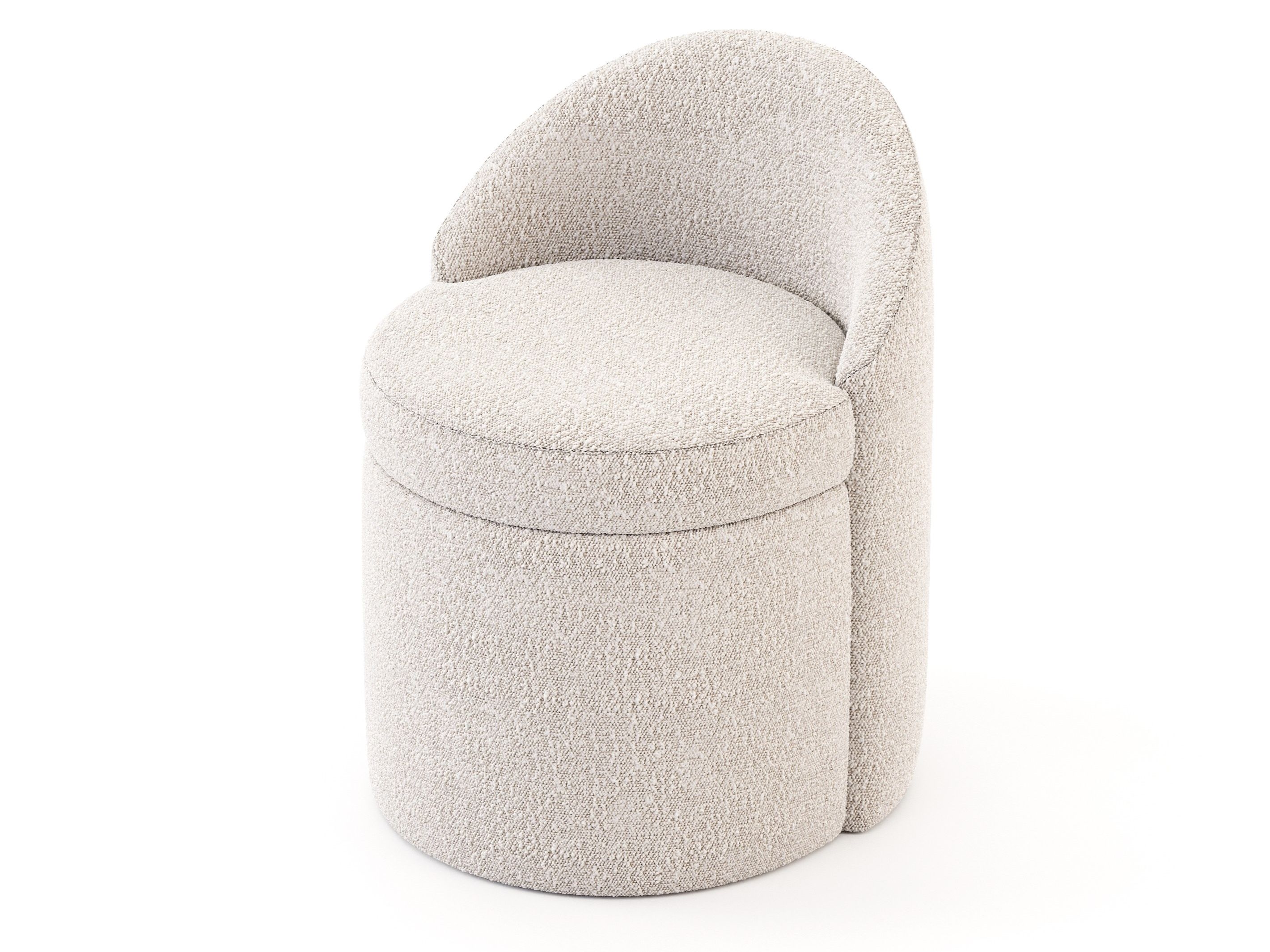 Круглый пуф из ткани Stylish Club Elis ARCH-00076792 - Вид №5