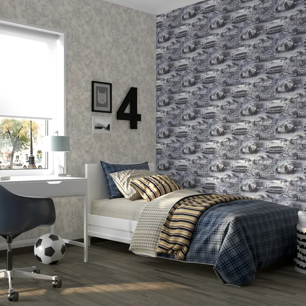 Обои флизелиновые Family Energies серые 1.06 м FM71728-14 PALITRA FAMILY STLM-2078608 - Вид №2