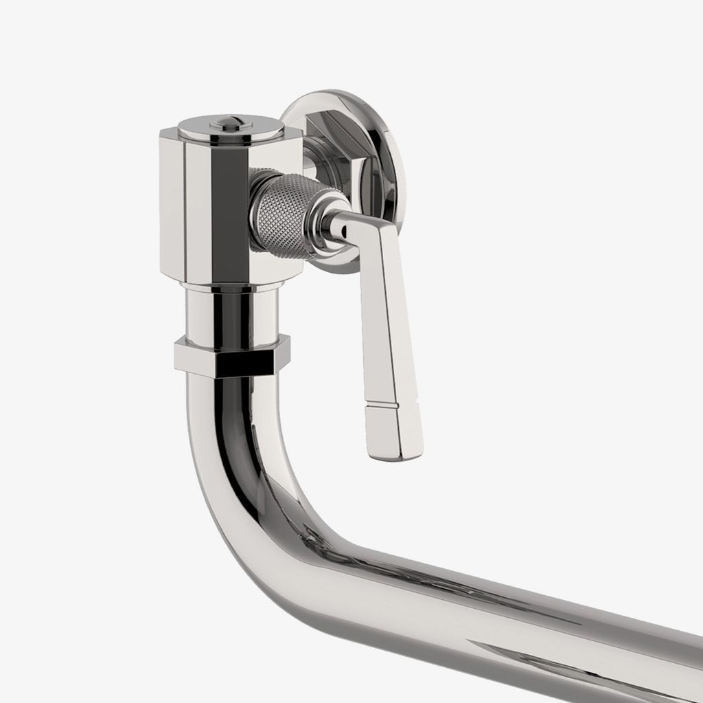 RWPF10 Настенный шарнирно-сочлененный наполнитель для кастрюль RW Atlas, металлические ручки Waterworks  - Вид №1