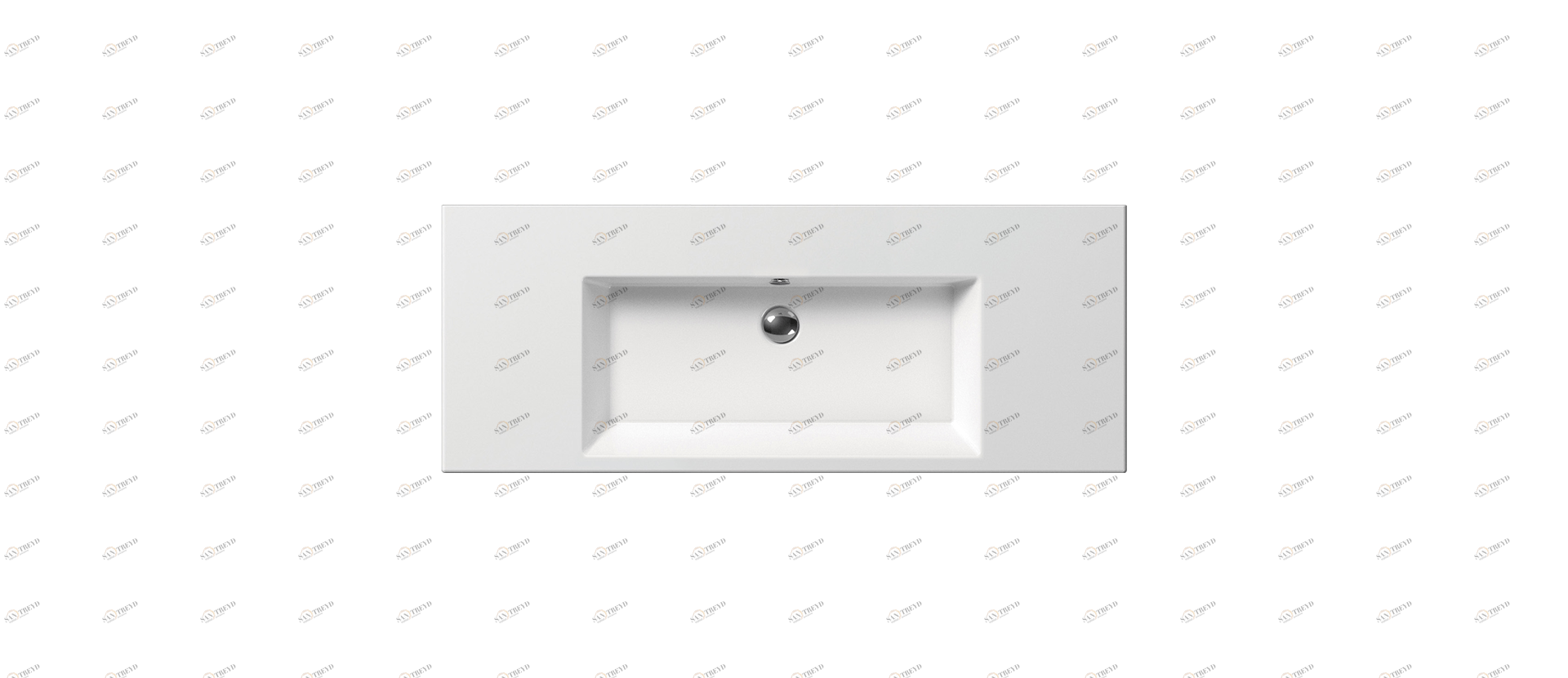 8952111 Подвесная раковина настенная овальная GSI ceramica Kube белая