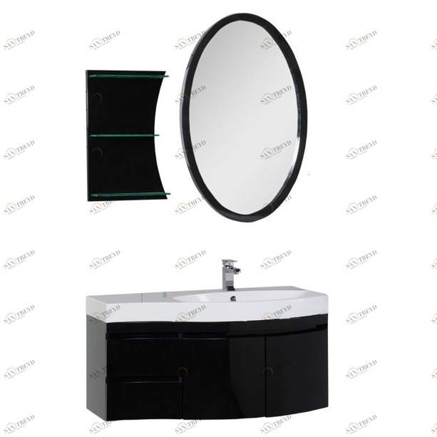 Комплект мебели Aquanet Опера 115 R черный (2 дверцы 2 ящика) 00169419