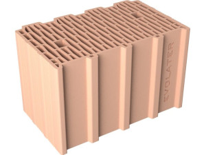 Теплоизоляционный кирпичный блок