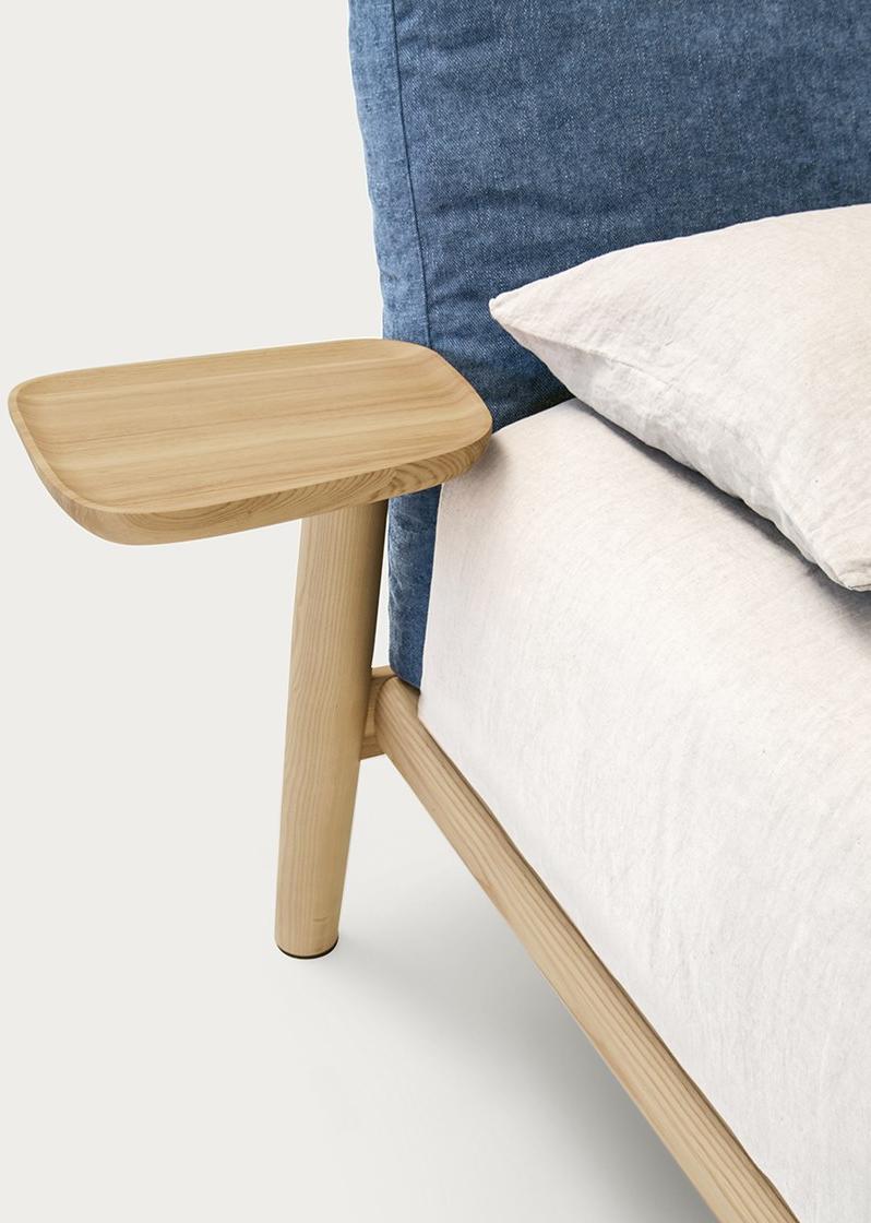 PIANCA Кровать из массива дерева со встроенными прикроватными тумбочками sun-id-1476504 - Вид №2