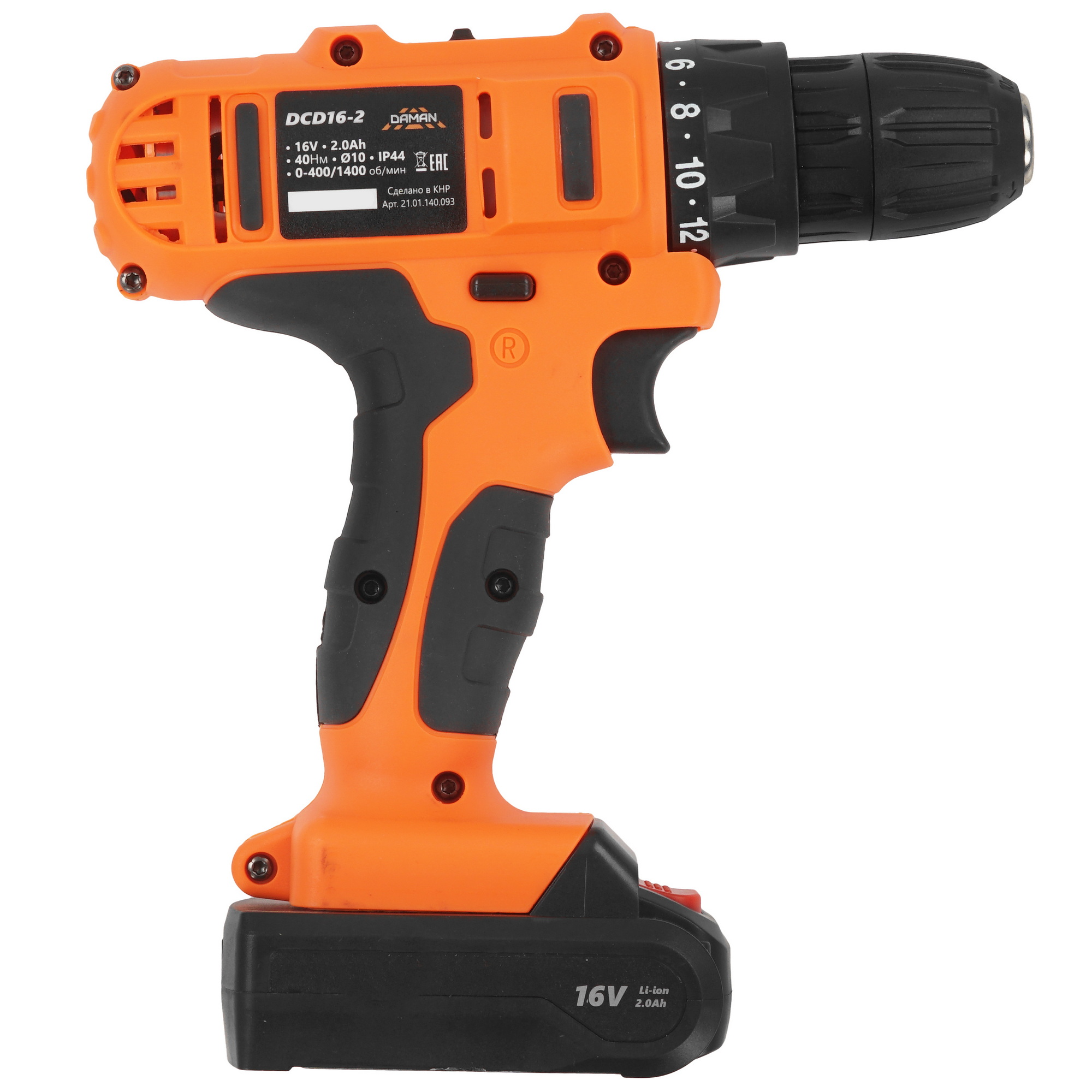 Дрель-шуруповерт DAMAN DCD16-2 9230668 BRAIT STDN-0099507 - Вид №2