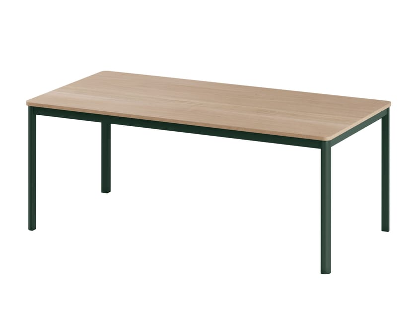 Деревянный шпон прямоугольный садовый стол Noah Living Wendel ARCH-00049172