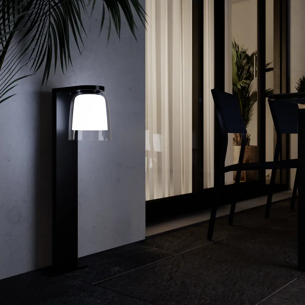 Фонарный столб Inspire Klock Intenso на батарее 900 Лм 4000 К IP44 цвет антрацит STLM-2089540 - Вид №14