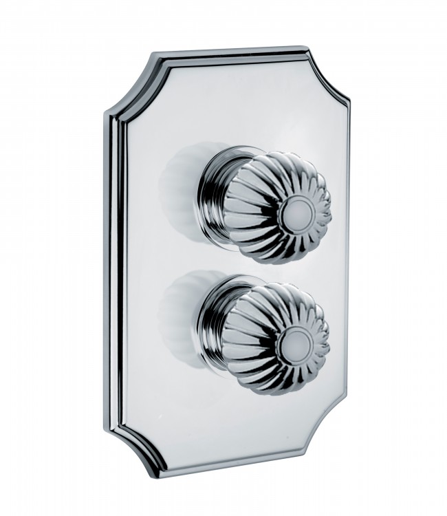 2549 Встроенный термостатический смеситель 1/2 ”с переключателем на 2 направления. Bongio Radiant