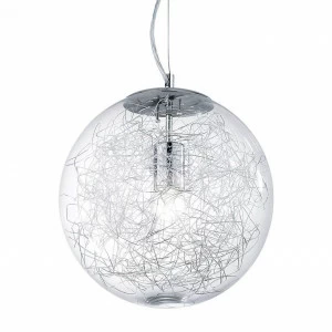 Подвесной светильник Ideal Lux Mapa Max SP1 D40 IDEAL LUX ДИЗАЙНЕРСКИЕ, MAPA MAX 072689 Хром