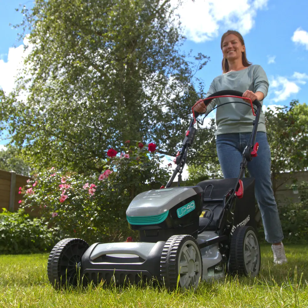 Аккумуляторная газонокосилка STERWINS UP 40V с функцией мульчирования 84491626 STLM-0050582 - Вид №15