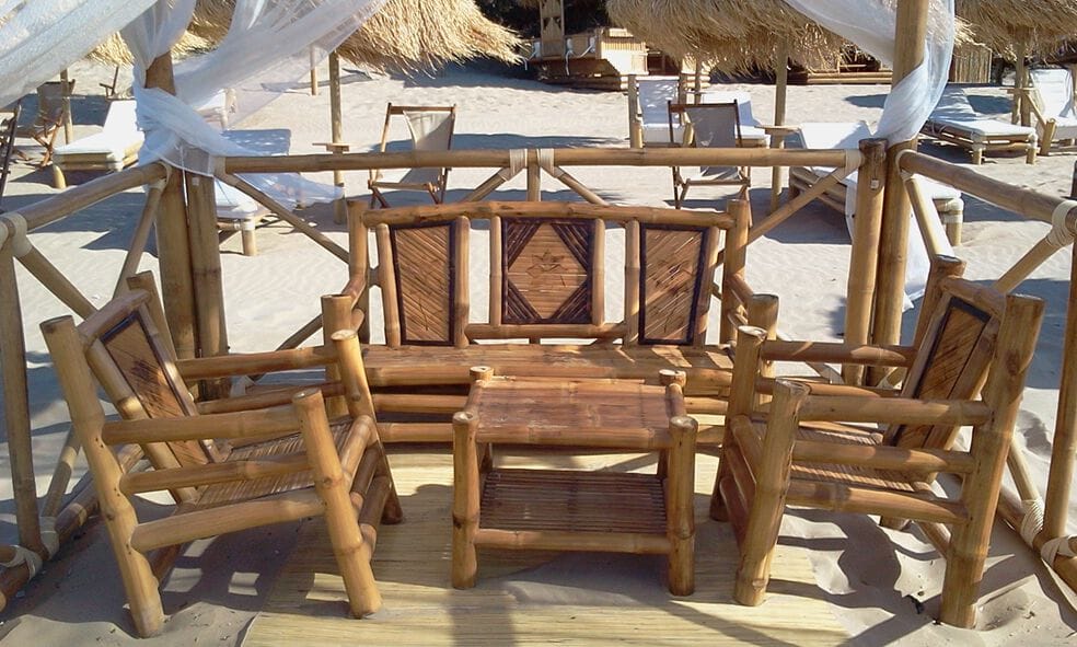 Гостиная бамбуковый садовый набор Gio' Stemar Bamboo ARCH-00099046 - Вид №1